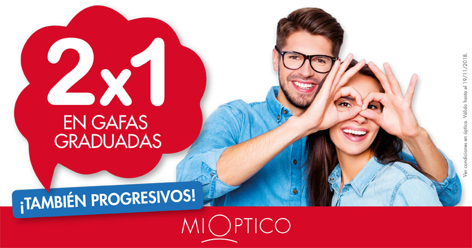 2x1 gafas Centro Los Patios - Málaga