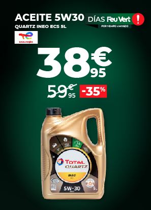 Aceite 5W30 por 38,95 euros