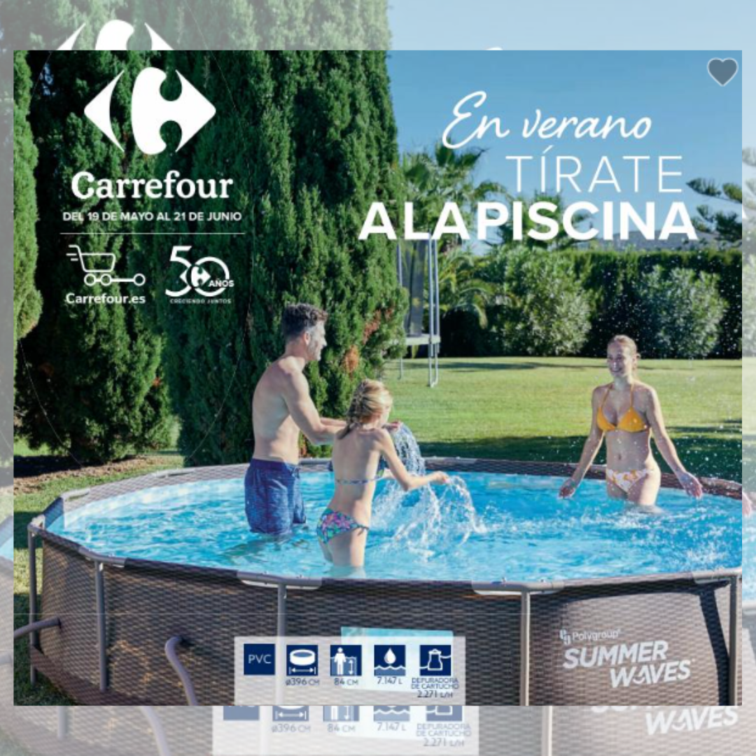 Promoción en artículos de exterior en Carrefour